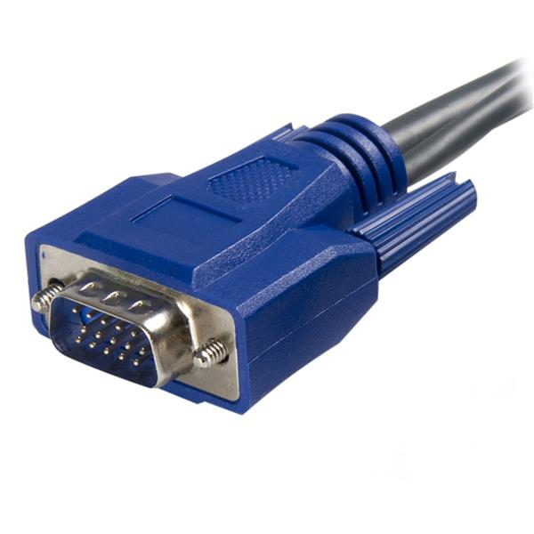 StarTech.com 1,80m ultradunne 2-in-1 USB VGA KVM-kabel - Afbeelding 3