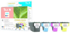 Peach 314806 inktcartridge 4 stuk(s) Zwart, Cyaan, Magenta, Geel - Afbeelding 2