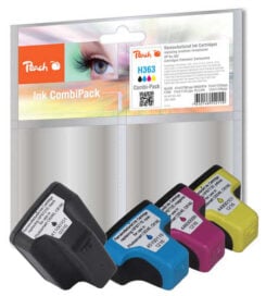 Peach 314806 inktcartridge 4 stuk(s) Zwart, Cyaan, Magenta, Geel - Afbeelding 3
