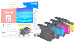 Peach 316322 inktcartridge 4 stuk(s) Zwart, Cyaan, Magenta, Geel - Afbeelding 2