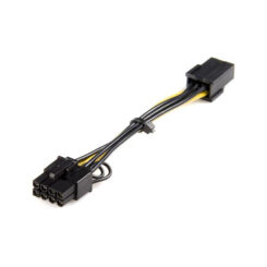 StarTech.com PCI Express 6-polig naar 8-polige voedingsadapterkabel - Afbeelding 2