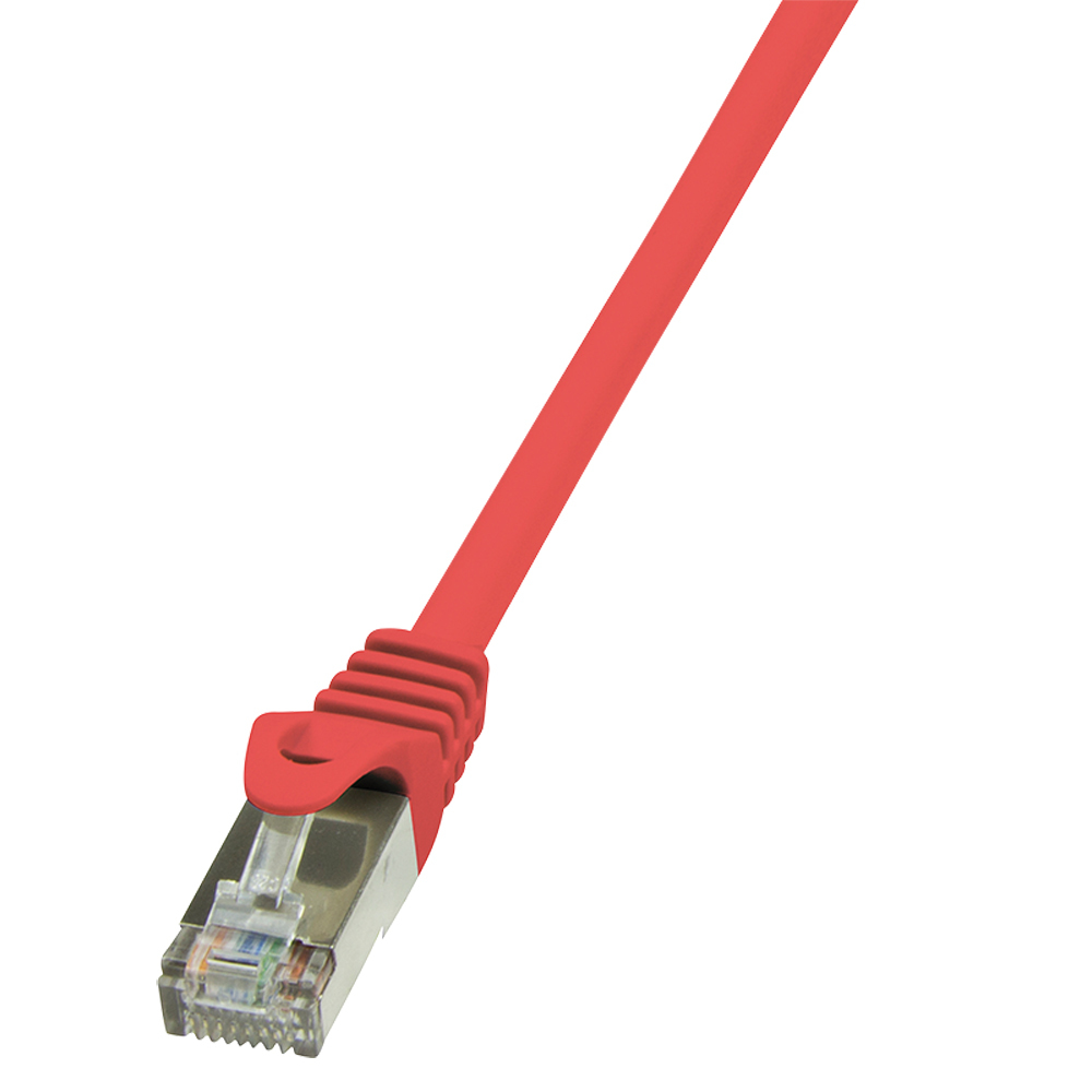 LogiLink 1m Cat.5e F/UTP netwerkkabel Rood Cat5e F/UTP (FTP)