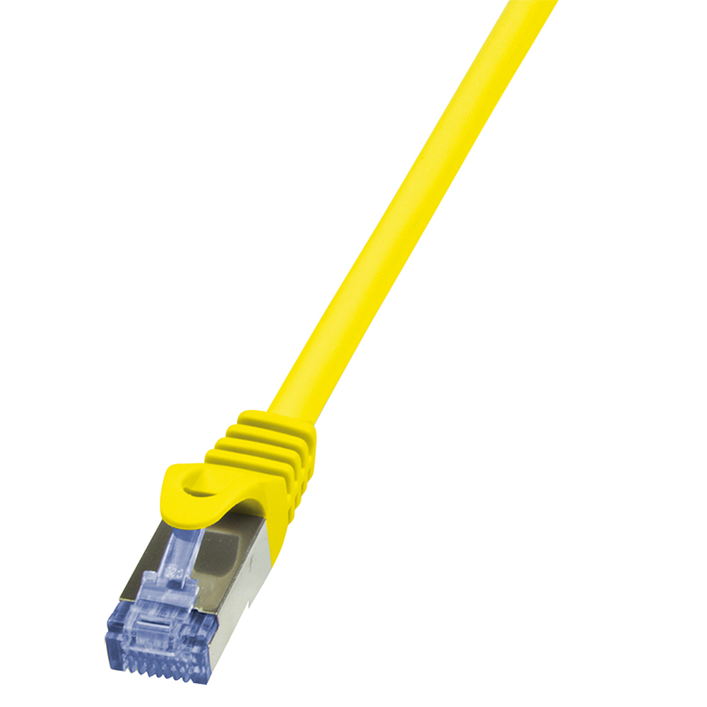 LogiLink 0.5m Cat.6A 10G S/FTP netwerkkabel Geel 0,5 m Cat6a S/FTP (S-STP) - Afbeelding 2