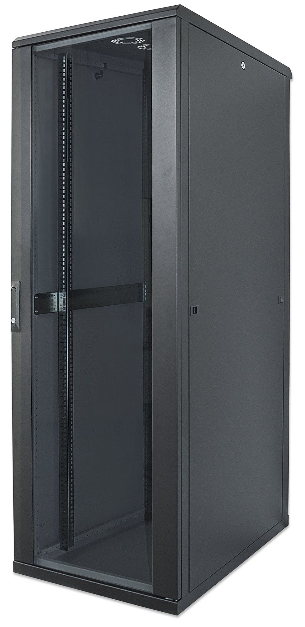 Intellinet 713467 rack 36U Vrijstaande rek Zwart