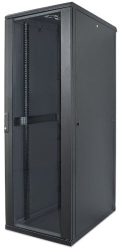 Intellinet 713603 rack 22U Vrijstaande rek Zwart - Afbeelding 2