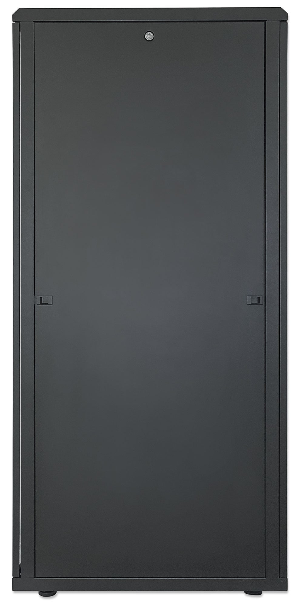 Intellinet 19" netwerkkast vrijstaand, 26U, 600x600 mm (breedte x diepte), zwart, bouwpakket (flatpack), max. 1500 kg, meerpuntsdeurslot, 1 slot per zijpaneel, bruikbare diepte 123–373 mm, IP20, staal - Afbeelding 5
