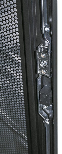 Intellinet 19" serverkast vrijstaand, 42U, 800x1000 mm (breedte x diepte), zwart, voorgemonteerd, max. 1500 kg, meerpuntsdeurslot, 1 slot per zijpaneel, bruikbare diepte 123–773 mm, IP20, staal - Afbeelding 8