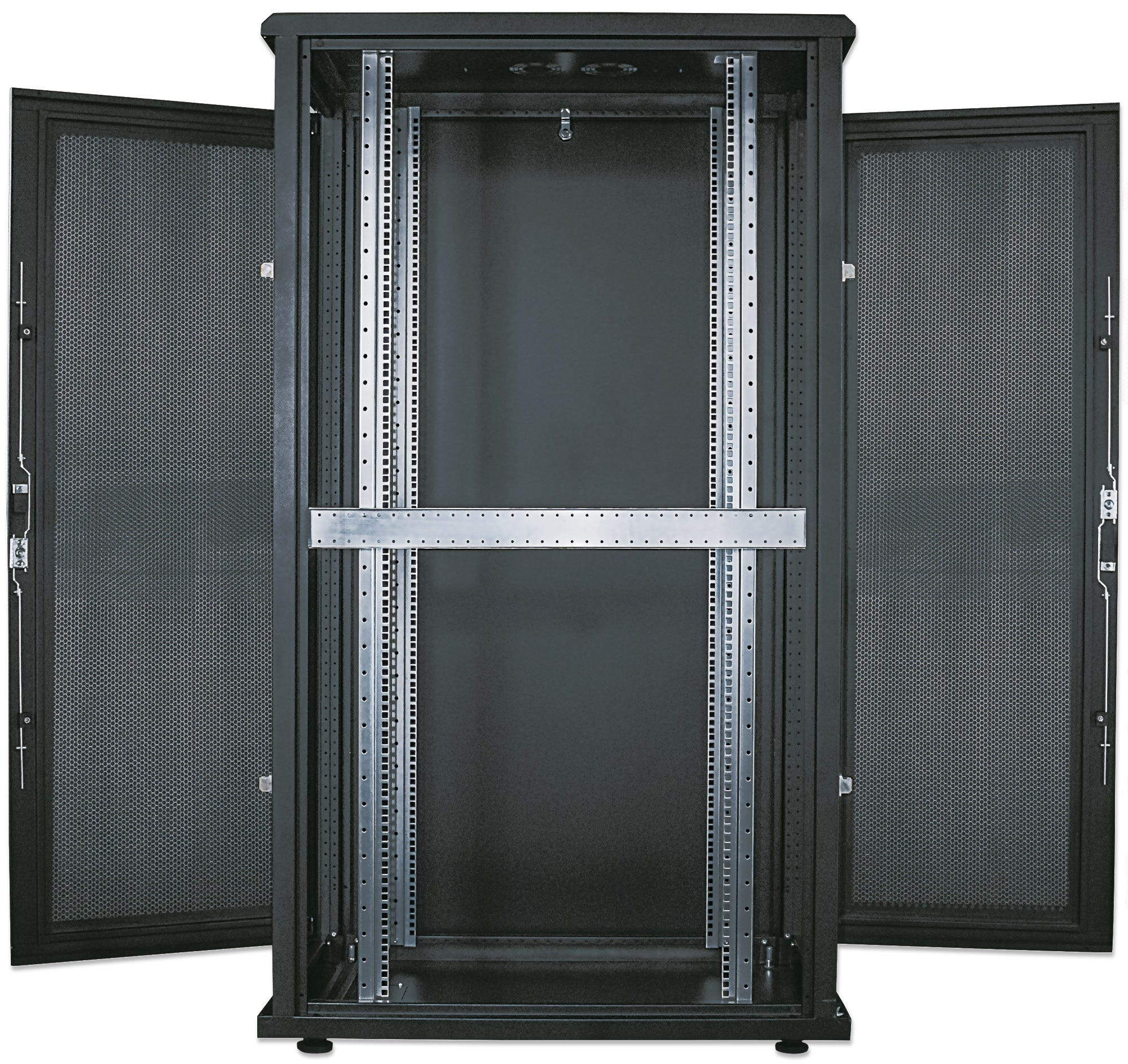 Intellinet 713306 rack 42U Vrijstaande rek Zwart - Afbeelding 9