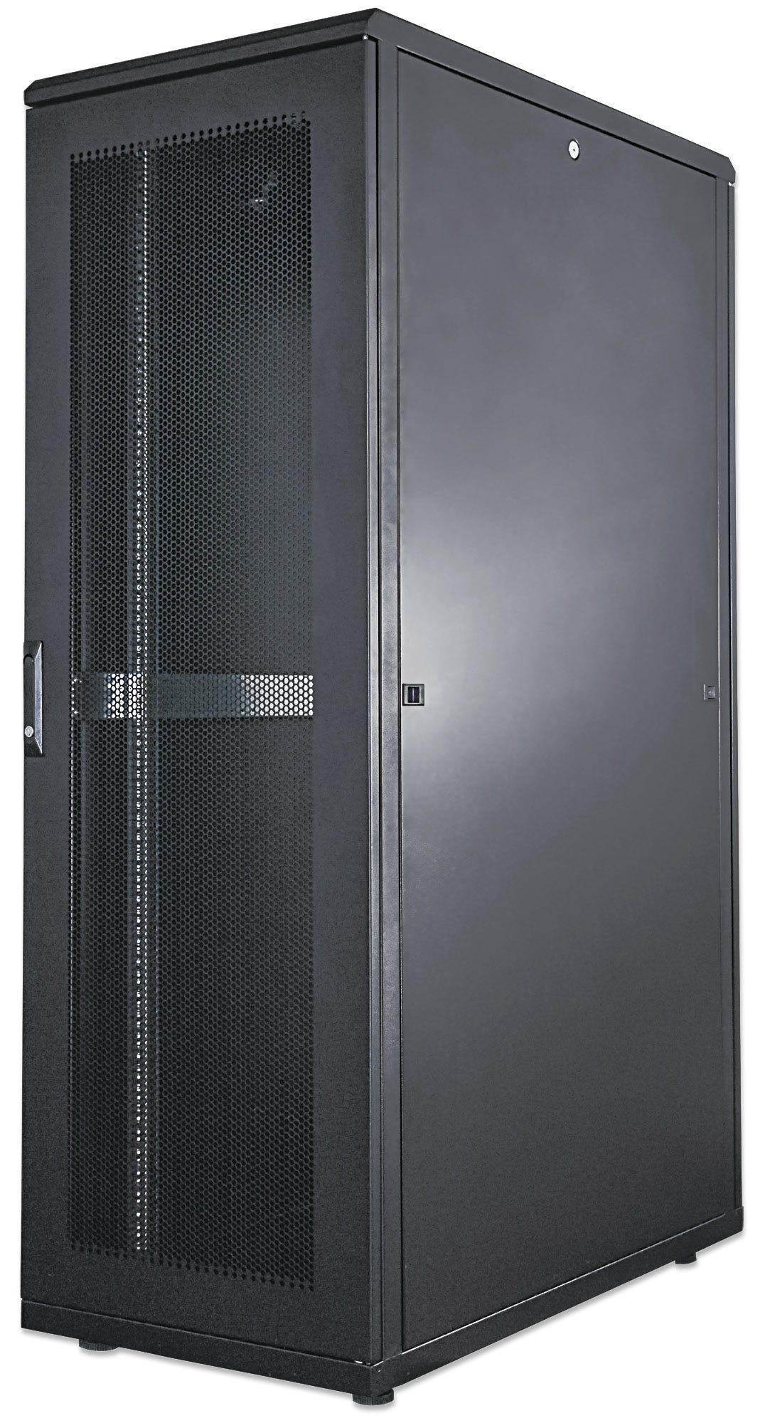 Intellinet 713306 rack 42U Vrijstaande rek Zwart