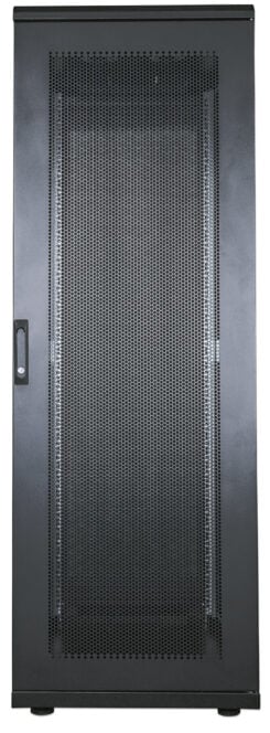 Intellinet 19" serverkast vrijstaand, 42U, 800x1000 mm (breedte x diepte), zwart, voorgemonteerd, max. 1500 kg, meerpuntsdeurslot, 1 slot per zijpaneel, bruikbare diepte 123–773 mm, IP20, staal - Afbeelding 4