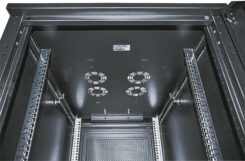 Intellinet 713320 rack 36U Vrijstaande rek Zwart - Afbeelding 7