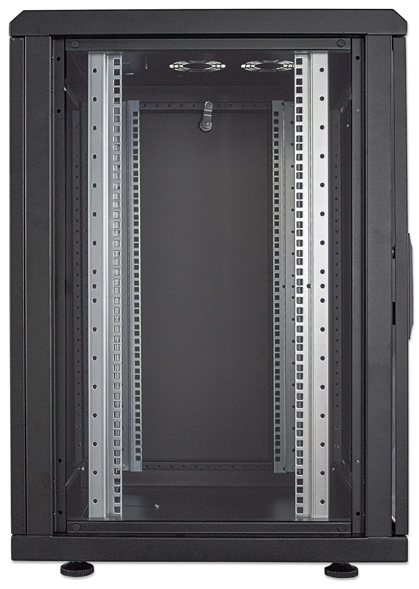 Intellinet 713627 rack 16U Vrijstaande rek Zwart - Afbeelding 5