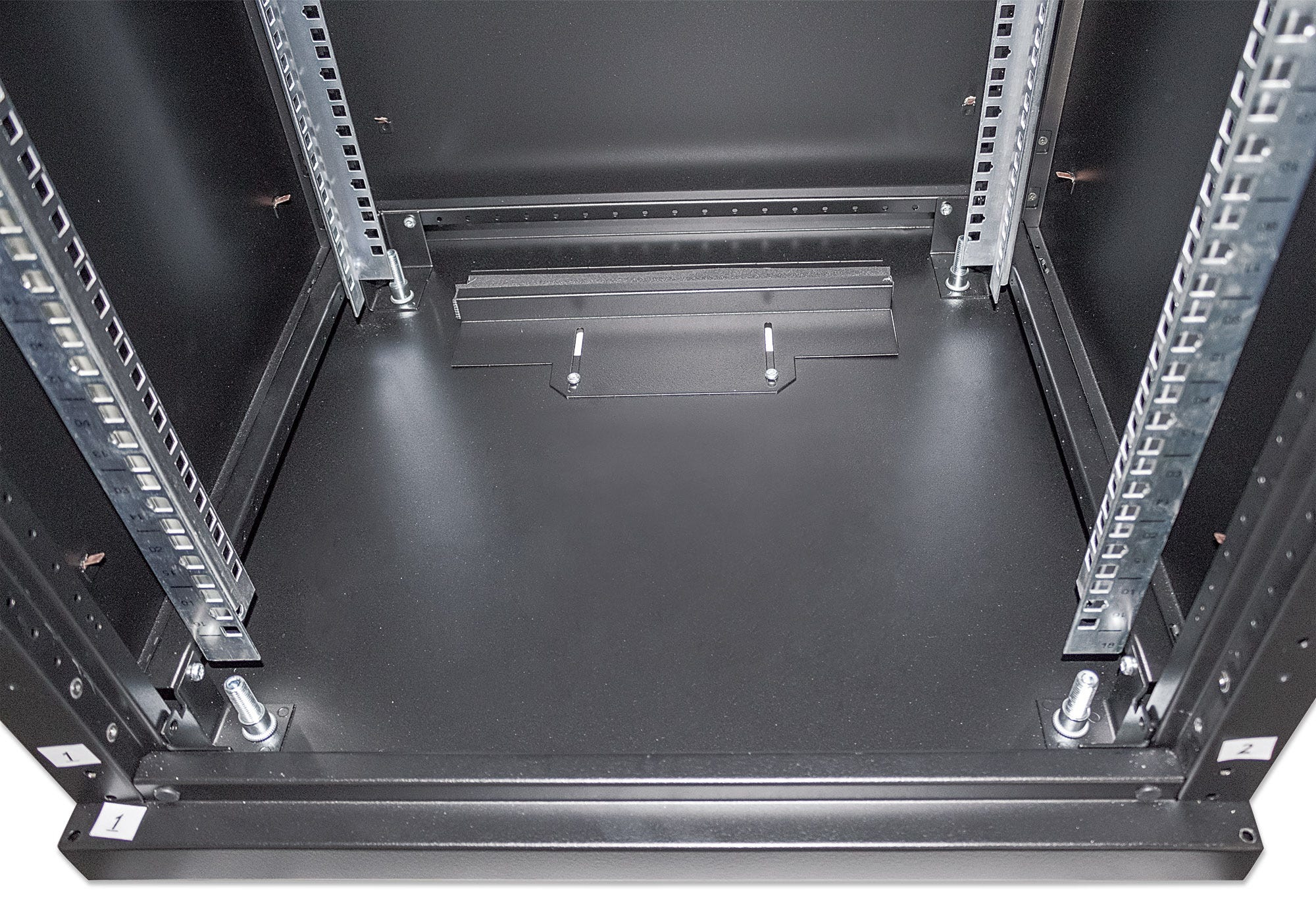 Intellinet 713627 rack 16U Vrijstaande rek Zwart - Afbeelding 9