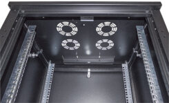 Intellinet 713627 rack 16U Vrijstaande rek Zwart - Afbeelding 10