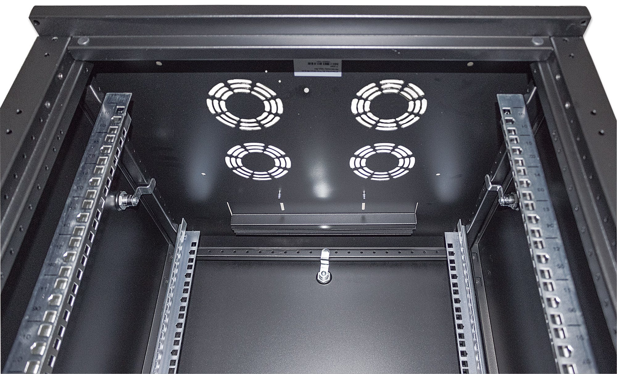 Intellinet 713627 rack 16U Vrijstaande rek Zwart - Afbeelding 10
