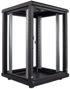 Intellinet 713627 rack 16U Vrijstaande rek Zwart - Afbeelding 7