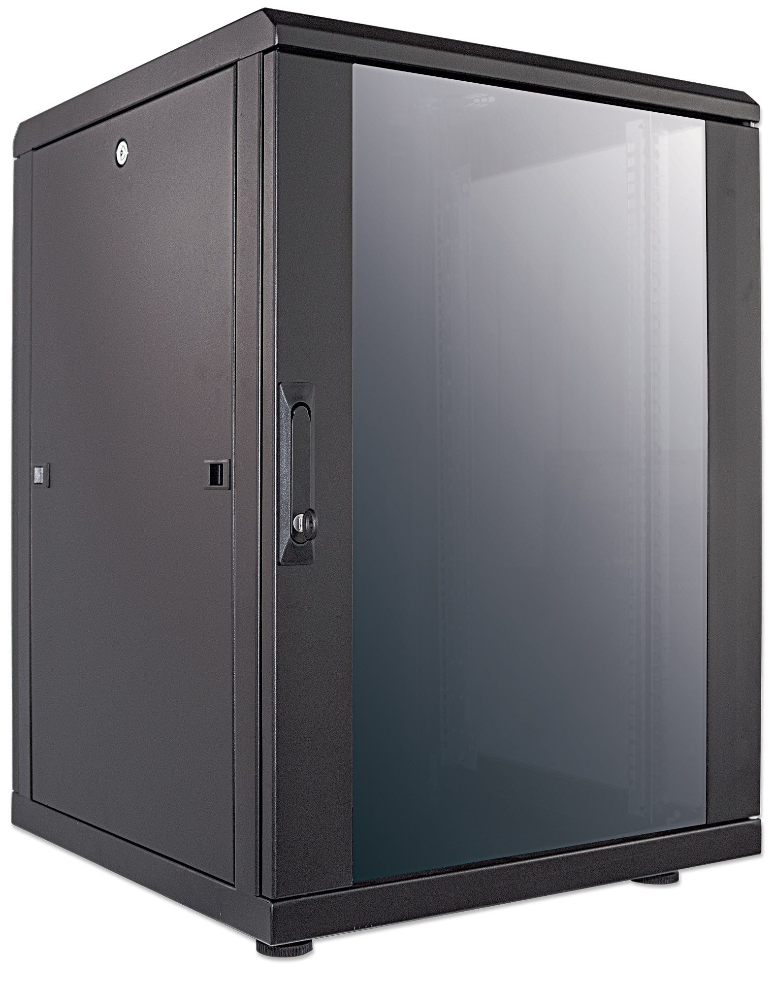 Intellinet 713627 rack 16U Vrijstaande rek Zwart - Afbeelding 3