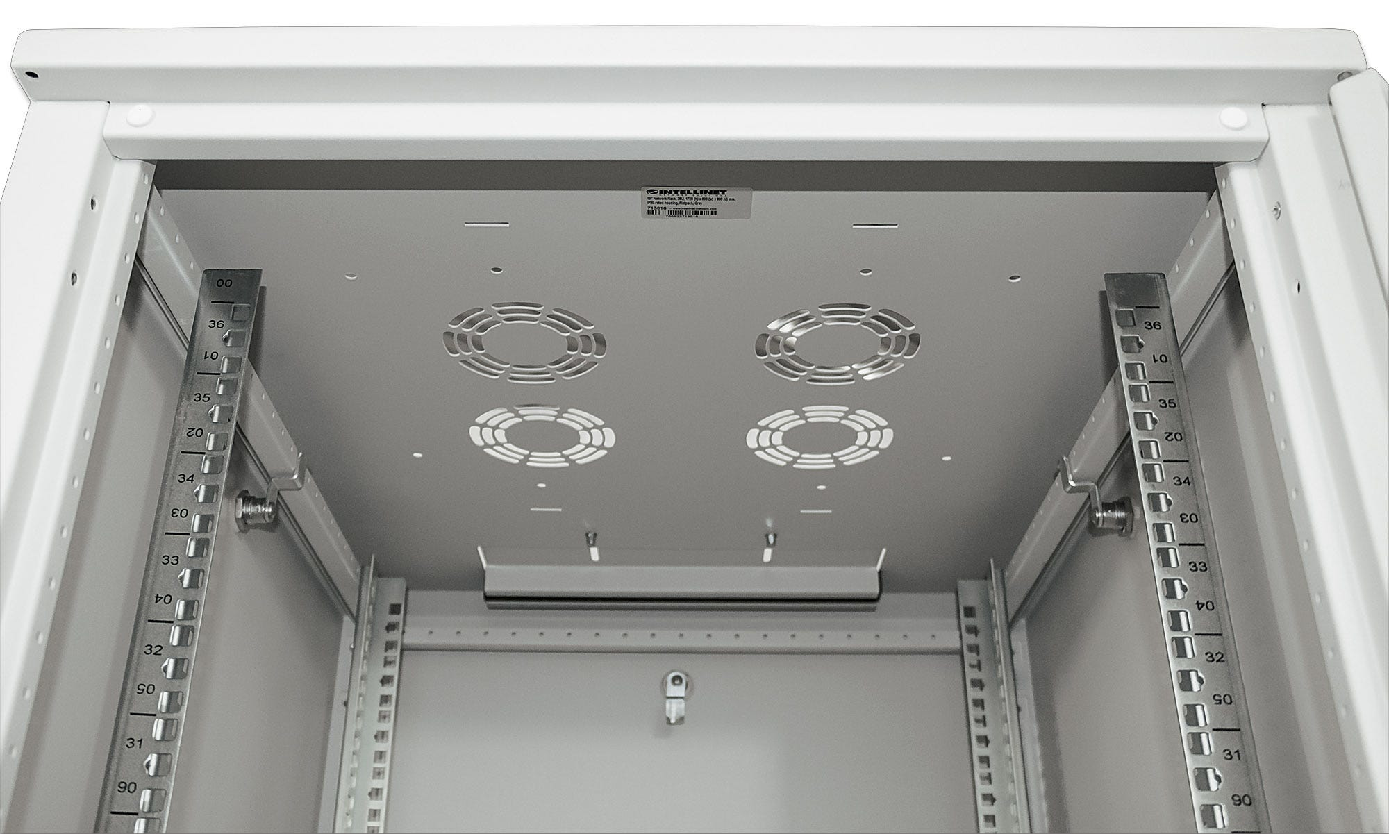 Intellinet 713573 rack 22U Vrijstaande rek Grijs - Afbeelding 7