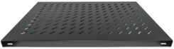 Intellinet 19" vaste plank, 1U, diepte 800 mm, zwaar uitgevoerd, max. 100 kg, zwart, 3 jaar garantie - Afbeelding 2