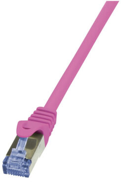 LogiLink Cat6a S/FTP, 1m netwerkkabel Roze S/FTP (S-STP) - Afbeelding 2