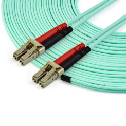 StarTech.com 15m LC/UPC naar LC/UPC OM4 Multimode Glasvezel Netwerkkabel, 50/125µm LOMMF/VCSEL Zipcord Fiber, 100G Netwerken, Low Insertion Loss, LSZH Fiber Patch Kabel - Afbeelding 4