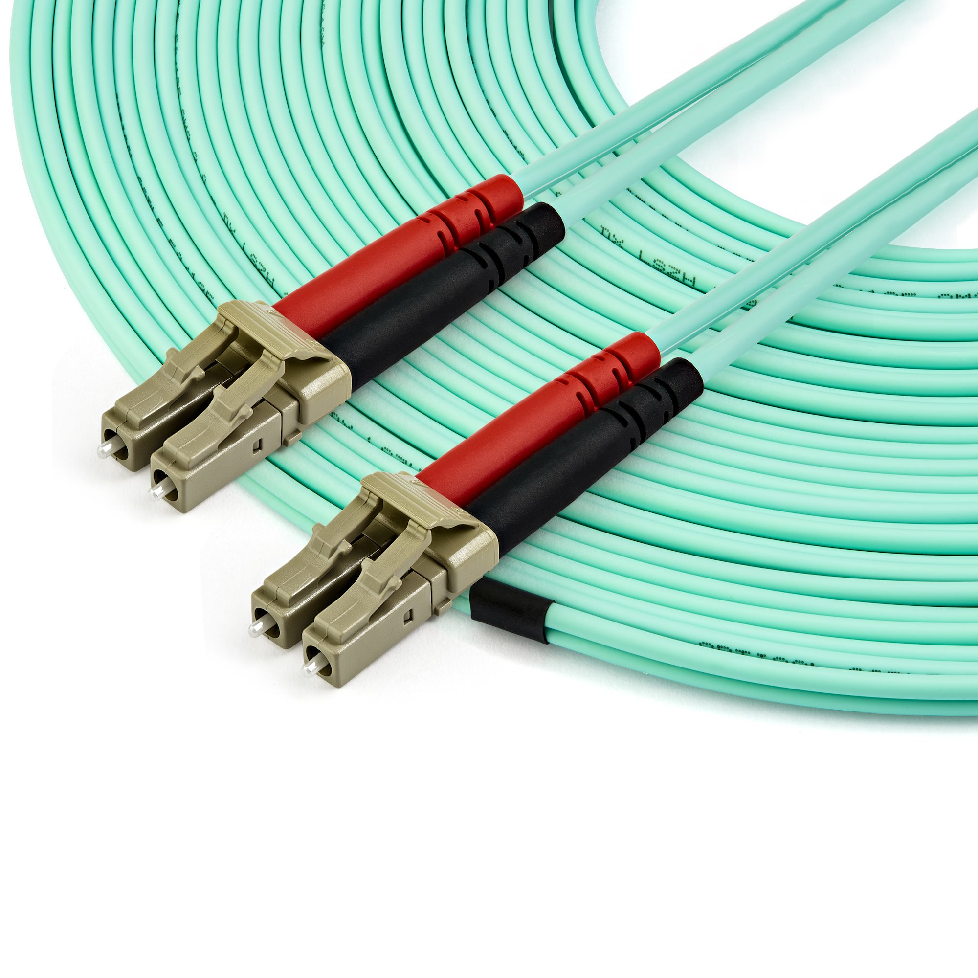 StarTech.com 15m LC/UPC naar LC/UPC OM4 Multimode Glasvezel Netwerkkabel, 50/125µm LOMMF/VCSEL Zipcord Fiber, 100G Netwerken, Low Insertion Loss, LSZH Fiber Patch Kabel - Afbeelding 4