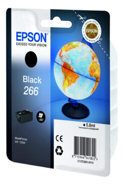 Epson Globe 266 Wereldbol afzonderlijke zwarte inkt - Afbeelding 3