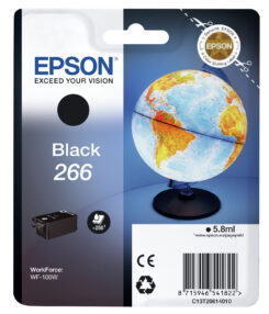 Epson Globe 266 Wereldbol afzonderlijke zwarte inkt - Afbeelding 2