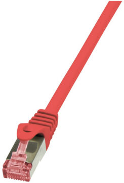 LogiLink Cat.6 S/FTP, 1.5m netwerkkabel Rood 1,5 m Cat6 S/FTP (S-STP) - Afbeelding 2