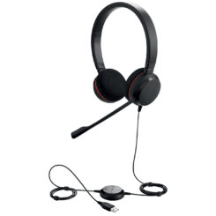 Jabra Evolve 20 Headset Bedraad Hoofdband Kantoor/callcenter USB Type-A Zwart - Afbeelding 3