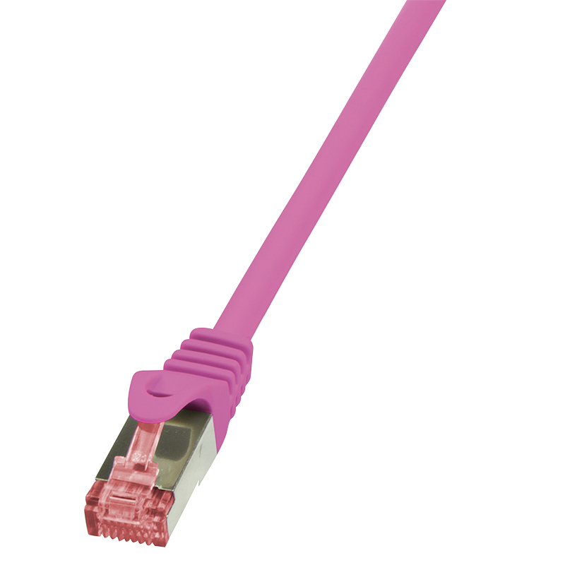 LogiLink 0.5m Cat.6 S/FTP netwerkkabel Roze 0,5 m Cat6 S/FTP (S-STP) - Afbeelding 2
