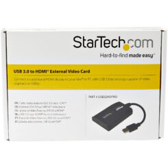 StarTech.com USB 3.0-naar-HDMI externe Multi-Monitor grafische videoadapter voor Mac & pc – DisplayLink gecertificeerd – HD 1080p - Afbeelding 5