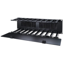 APC Horizontale kabelgeleider, 3U x 15 cm diep, enkelzijdig met afdekplaat - Afbeelding 3
