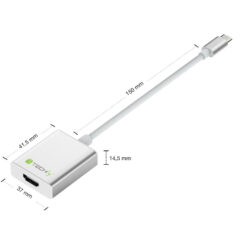 Techly IADAP USB31-HDMI USB grafische adapter Wit - Afbeelding 5