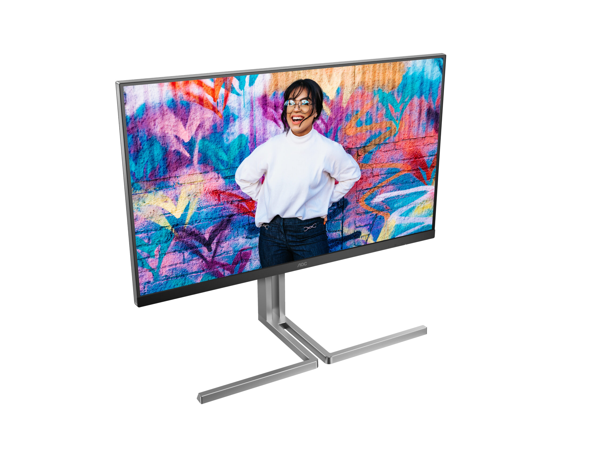 AOC U3 U32U3CV computer monitor 80 cm (31.5") 3840 x 2160 Pixels 4K Ultra HD LCD Zwart - Afbeelding 5