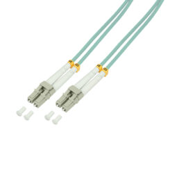 LogiLink 5m, LC - LC InfiniBand en Glasvezelkabel Blauw