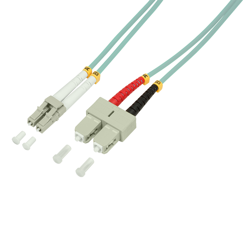 LogiLink 3m, LC - SC InfiniBand en Glasvezelkabel Blauw - Afbeelding 2