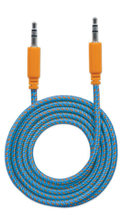 Manhattan 352819 audio kabel 1,8 m 3.5mm Blauw, Oranje - Afbeelding 5