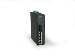 LevelOne IFP-0503 netwerk-switch Unmanaged Fast Ethernet (10/100) Power over Ethernet (PoE) Zwart - Afbeelding 2