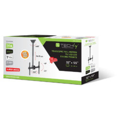 Techly ICA-CPLB 944S bevestiging voor signage-beeldschermen 139,7 cm (55") Zwart - Afbeelding 3