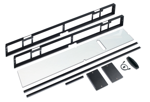 APC NetShelter - Rack-luchtcontainment, montage aan voorzijde, ACRC301S / ACRC301H, 300mm - Afbeelding 2