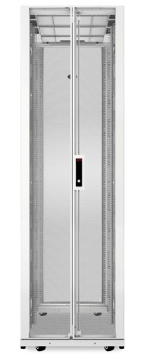 APC NetShelter SX 42U 750mm brede x 1200mm diepe behuizing met zijden, wit - Afbeelding 2