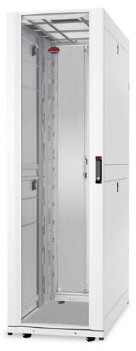 APC NetShelter SX 42U 750mm brede x 1200mm diepe behuizing met zijden, wit - Afbeelding 3