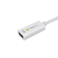 Techly 0.15m DisplayPort 1.2 - HDMI M/F 0,15 m Wit - Afbeelding 8