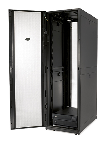 APC NetShelter SX 48U 600mm(b) x 1200mm(d) 19" IT rack, behuizing met zijpanelen, zwart, Shock Packaging - Afbeelding 17