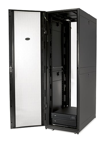 APC NetShelter SX 48U 600mm Wide x 1070mm Deep Enclosure with Sides Black -2000 lbs. Shock Packaging - Afbeelding 16