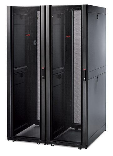 APC NetShelter SX 48U 600mm(b) x 1200mm(d) 19" IT rack, behuizing met zijpanelen, zwart, Shock Packaging - Afbeelding 19