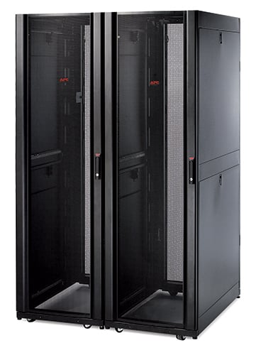 APC NetShelter SX 48U 600mm Wide x 1070mm Deep Enclosure with Sides Black -2000 lbs. Shock Packaging - Afbeelding 19