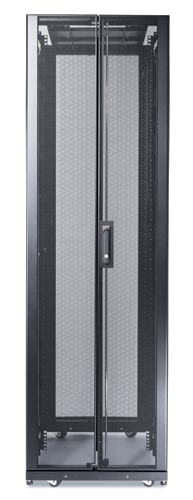 APC NetShelter SX 48U 600mm(b) x 1200mm(d) 19" IT rack, behuizing met zijpanelen, zwart, Shock Packaging - Afbeelding 3