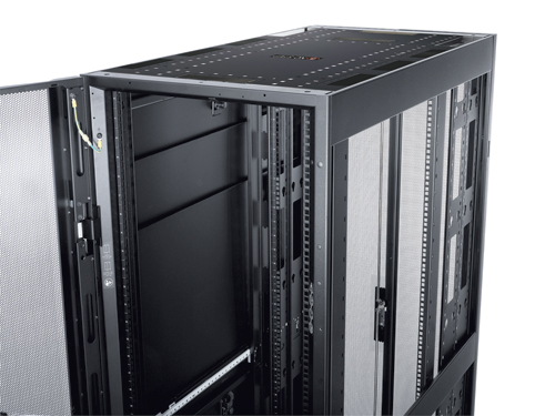 APC NetShelter SX 48U 600mm(b) x 1200mm(d) 19" IT rack, behuizing met zijpanelen, zwart, Shock Packaging - Afbeelding 16